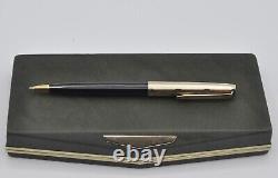 1965 Aurora 98 GL solid 8k gold cap ballpoint pen exc++++ in box