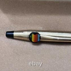 1980's Apple Computer Macintosh Rainbow Logo Cross Pen 10k Gold Filled Case Box