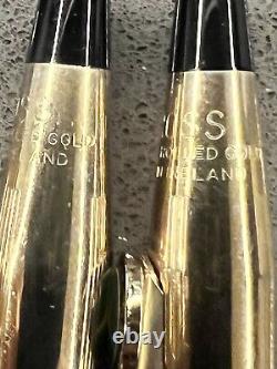 1984Cross 10Kt Rolled Gold Pen and Pencil Set Brand New Full Set Mercedes