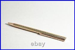 1997 Clip Classic Design Ballpoint Pen ST DUPONT PARIS Gold Plated