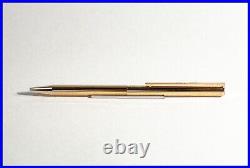 1997 Clip Classic Design Ballpoint Pen ST DUPONT PARIS Gold Plated