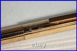 1997 Clip Classic Design Ballpoint Pen ST DUPONT PARIS Gold Plated