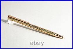 1997 Clip Classic Design Ballpoint Pen ST DUPONT PARIS Gold Plated