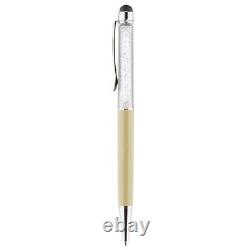 1 100 Personalised Engraved Gold Crystals Stylus Crystal Pens With Text/Logo