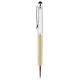 1 100 Personalised Engraved Gold Crystals Stylus Crystal Pens With Text/logo