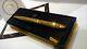 24ct Gold Plated Executive Cross Ballpoint Writing Pen Black Ink Gift Boxed 24k