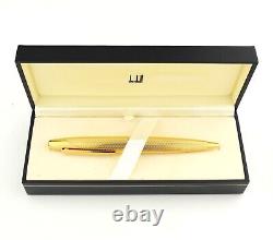 Alfred Dunhill AD2000 Gold Plated Barley Ballpoint Rollerball Pen