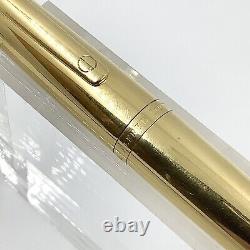 Alfred Dunhill Gold Plated Ballpoint Pen