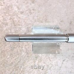 Alfred Dunhill Rollerball Pen Sidecar Brushed Silver Body