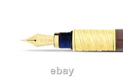 Ancora 18k Gold Suprema Limited Edition Fountain Pen one of 88 with Acessories