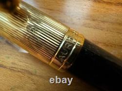 Aurora 88 Black Resin Gold Plated Cap Ball Pen