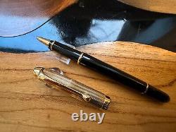 Aurora 88 Black Resin Gold Plated Cap Rollerball Pen