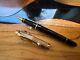 Aurora 88 Black Resin Gold Plated Cap Rollerball Pen