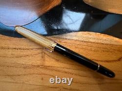 Aurora 88 Black Resin Gold Plated Cap Rollerball Pen