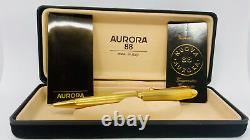 Aurora 88 Gold Plated Dial New 832 Limited Editimo Ball Point