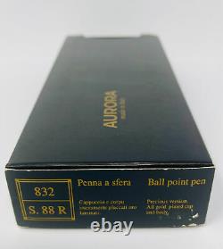 Aurora 88 Gold Plated Dial New 832 Limited Editimo Ball Point