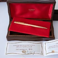 Aurora Ballpoint Pen 18k Solid Gold Pen Solid Gold Jewelry