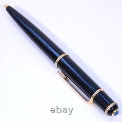 Authentic Cartier Ballpoint Pen Diabolo Black Gold Trim