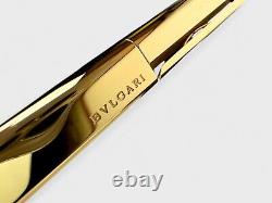 BULGARI Eccentric gold box ballpoint pen design