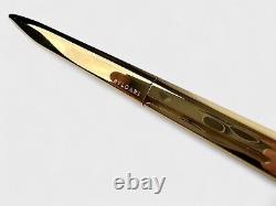 BULGARI Eccentric gold box ballpoint pen design