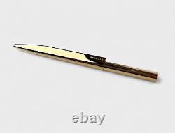 BULGARI Eccentric gold box ballpoint pen design