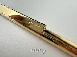 BULGARI pen Eccentric gold box ballpoint pen design