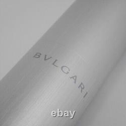 BVLGARI ECCENTRIC Gold Plated Ballpoint Pen with Case used FREE SHIPPING