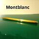 Ballpoint Pen Gold Mont Blanc