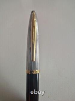 Black/gold Waterman Carène Deluxe Ballpoint Pen