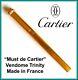 Cartier Must De Cartier Vendome Trinity Ballpoint Pen Used Ready To Write