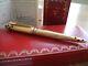 Cartier Panthere Must De Trinity 3 Rings Yellow Gold Plated Ballpoint Pen Mint