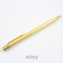 CARTIER Trinity Ballpoint pen Twist Gold Writing utensils, USED