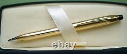 CROSS CENTURY II 10kt GOLD FILLED PENCIL LIFETIME WARRENTY