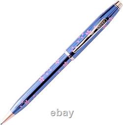 CROSS Century II Ballpoint Pen Cherry Blossom Blue Rose Gold Special Edition