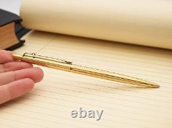 Caran D'ache Ballpoint Pen Swiss Madison Vintage Gold Plated Writing Pen