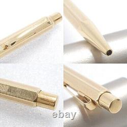 Caran d'Ache/Ecridor Glen Doge Gold Plated Retractable Ballpoint Pen