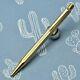 Caran D'ache / Rado Gold Plated Ecridor Ballpoint Pen Swiss-made Watch Accessory