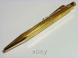 Caran d'Ache XS Couture Ballpoint Pen 22K Gold Plate M1152