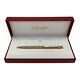 Cartier Authentic Luxurious Ballpoint Pen With Box St150188 Gold Pre-owned H4.9