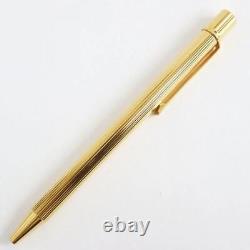 Cartier Cartier Ballpoint Pen Gold Twist Stripe