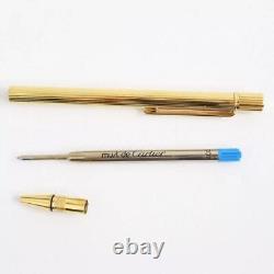 Cartier Cartier Ballpoint Pen Gold Twist Stripe