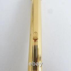 Cartier Cartier Ballpoint Pen Gold Twist Stripe