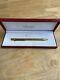 Cartier Le Must Co462- 2001 18ct Gold Plate Ballpoint Pen. Case And Guarantee