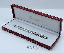 Cartier Must de Cartier Stylo II Bille Stainless Steel Ballpoint Pen