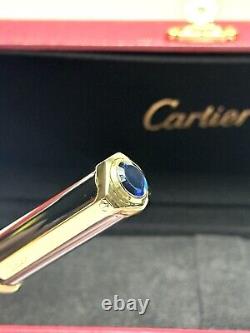 Cartier Santos Dumont Ballpoint Gold Finish Pen 2018 Preowned