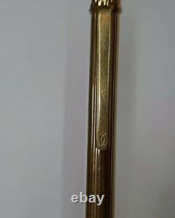 Cartier Stylo Billie Must 11 Gold Ballpoint Pen Co 462