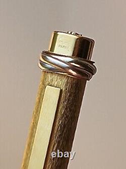 Cartier Vendome Trinity Ballpoint Pen Gold-finish Ballpoint Pen Pen Ball