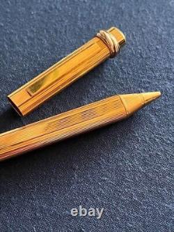 Cartier ballpoint pen Gold Cartier ballpoint pen Gold Rare
