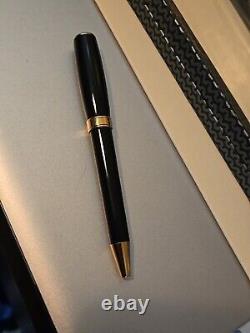 Chopard Black And Gold Ball Point Pen Blue Ink (5028)