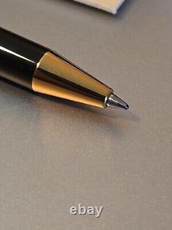 Chopard Black And Gold Ball Point Pen Blue Ink (5028)